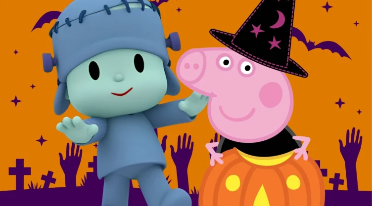 4 capítulos de Peppa Pig y Pocoyó para niños que tienen miedo a Halloween