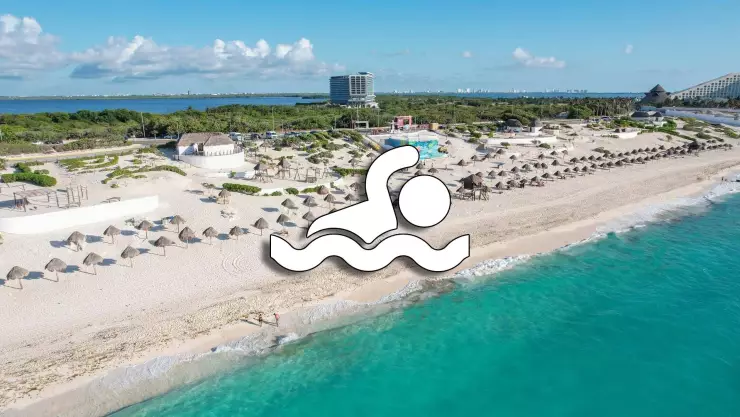 ¿Vas a la playa hoy? Estas son las playas de Cancún aptas para nadar este 12 de marzo
