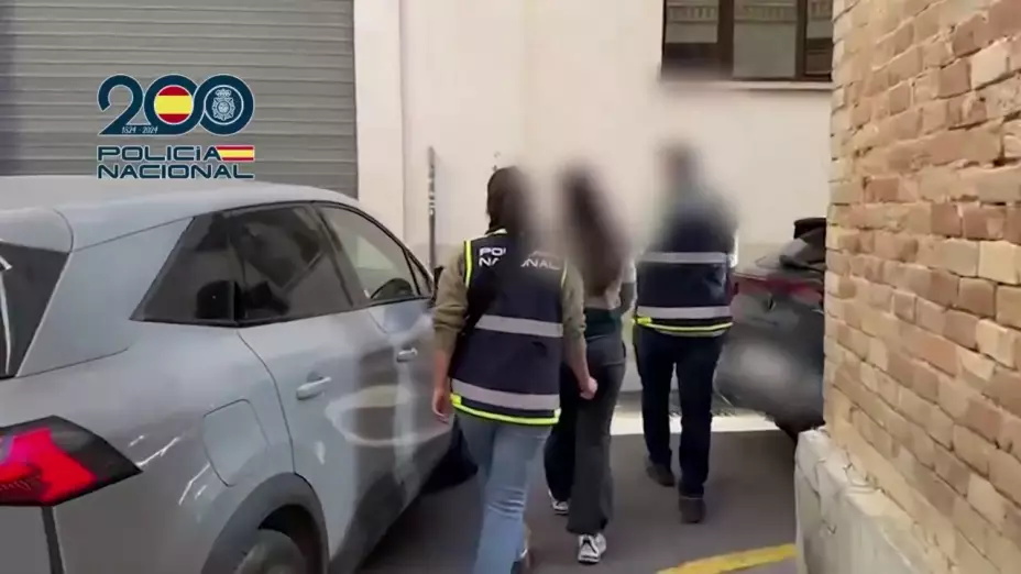 Detención de chilena relacionada al tren de Aragua.