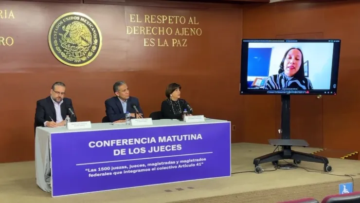 Jueces critican el “autoritarismo en la 4T” y a quienes apoyan la Reforma Judicial