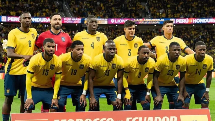 Ecuador deja fuera a tres jugadores del Mundial 2026