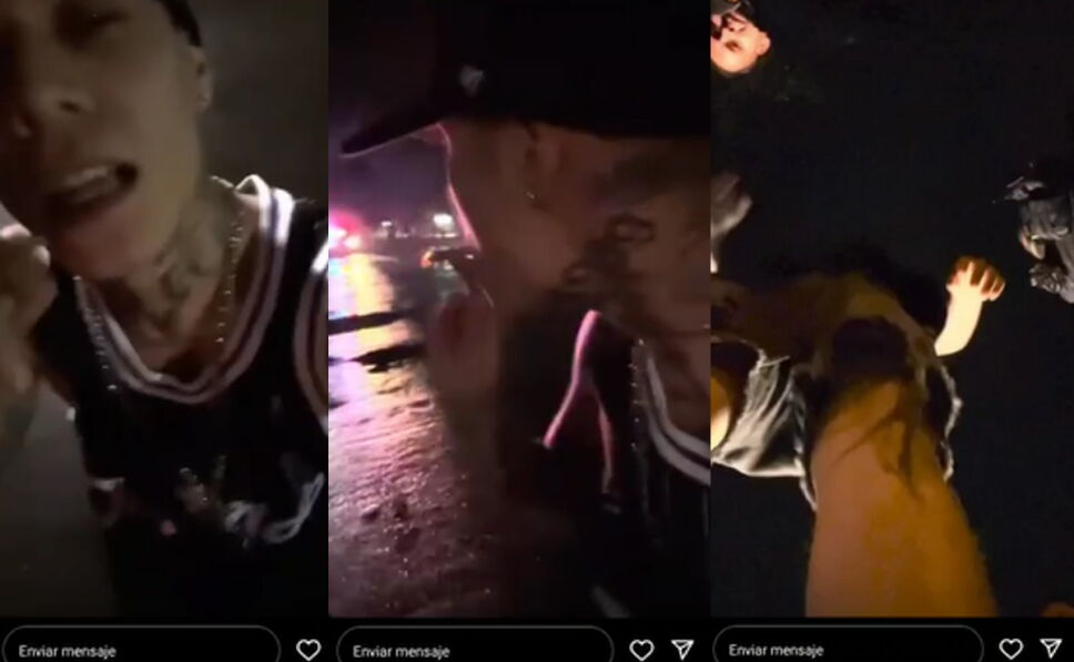 Detienen a Santa Fe Klan fumando marihuana en Guanajuato