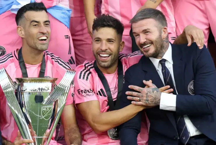 Sergio Busquets y Jordi Alba