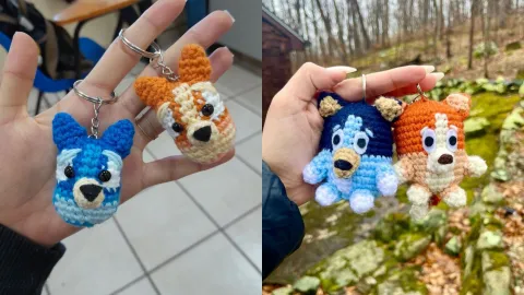 amigurumis de Bluey