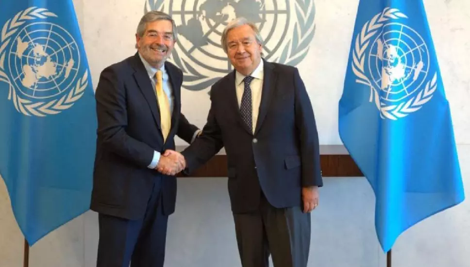 Juan Ramón de la Fuente cerró su ciclo como embajador de México ante la ONU.