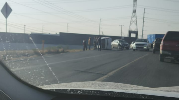 Volcadura Los Cues-Galindo 24 de marzo