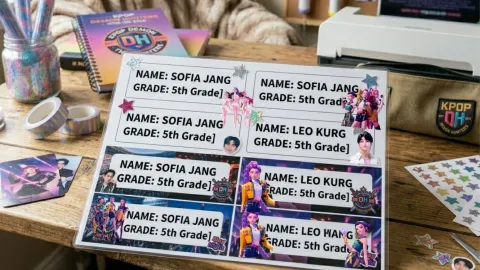 5 ideas para personalizar los útiles escolares de K-pop Demon Hunters