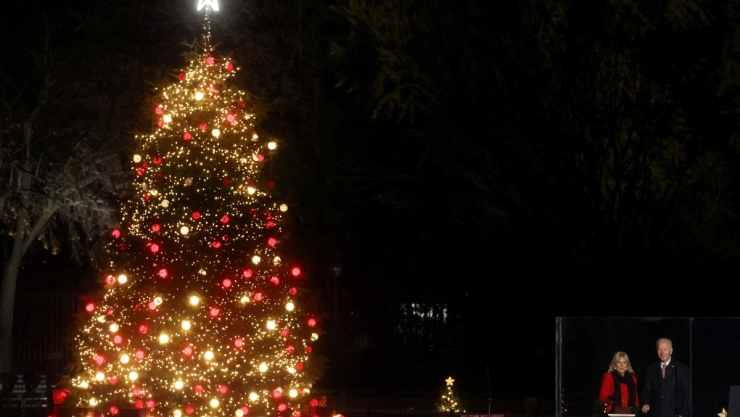 joe biden arbol nacional de navidad