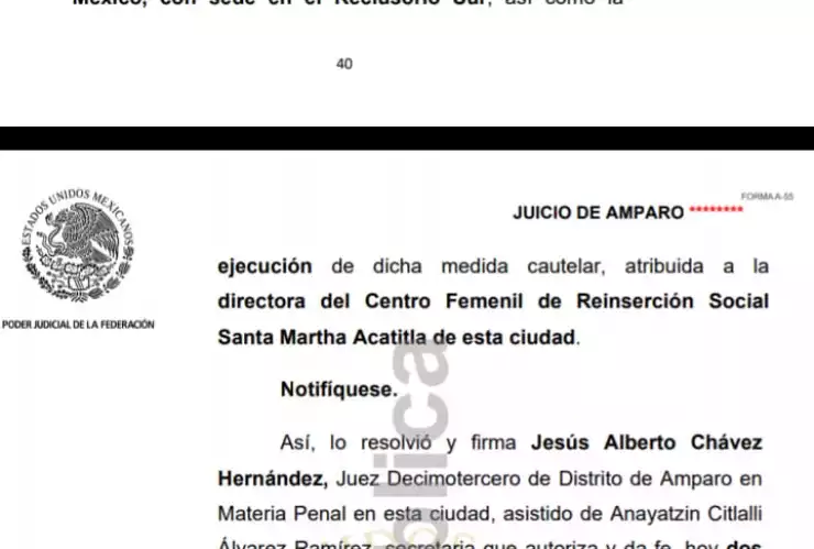 Avala juez vinculación a proceso contra la hija de El Ojos