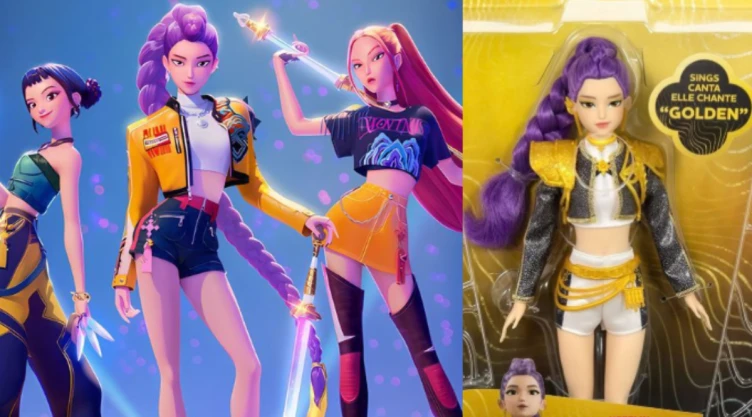 3 muñecas de las KPop Demon Hunters que cantan, ideal para que tus hijos canten a todo volumen sus canciones.png