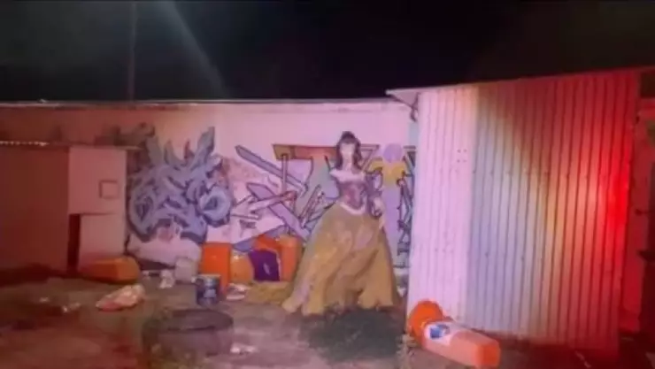 Actividad paranormal Captan a estatua de Blancanieves caminando sola en calles de Veracruz