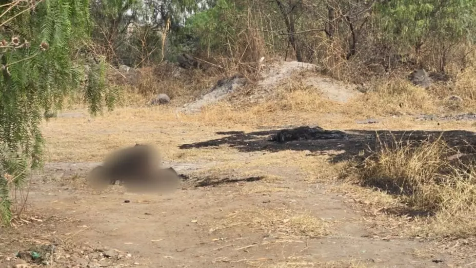 Encuentran hombre calcinado en Tláhuac; expareja lo encontró quemado