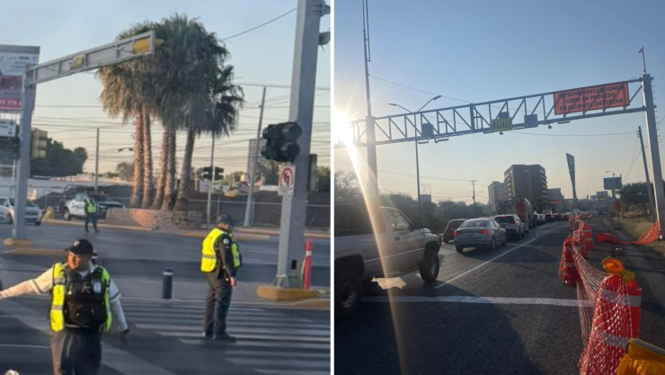 Tráfico Bulevar Morelos y La Antorcha León Gto hoy 20 de marzo
