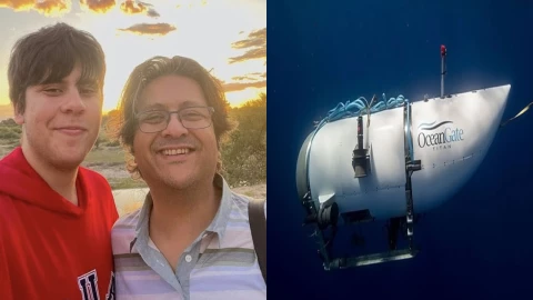 Víctima de submarino Titan