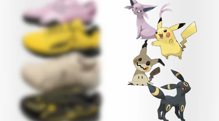Tenis Pokémon 2026 modelos de Pikachu, Mimikyu, Espeon y Umbreon, precio y lanzamiento