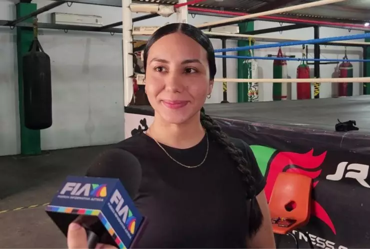 Karen Rubio, boxeadora sinaloense
