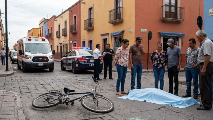 Hombre pierde la vida en León mientras circulaba en bicicleta