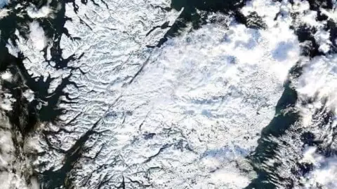nasa fotos frio canada