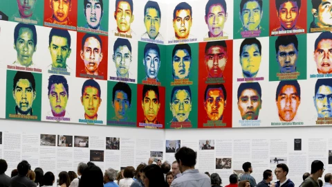 El caso de los 43 estudiantes desaparecidos hace cinco años es la investigación más grande jamás hecha por el gobierno, según la administración anterior. Sin embargo, también ha sido una de las más cuestionadas. Imagen: AP