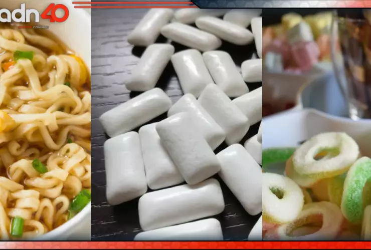 dióxido de titanio utilizado para alimentos procesados.