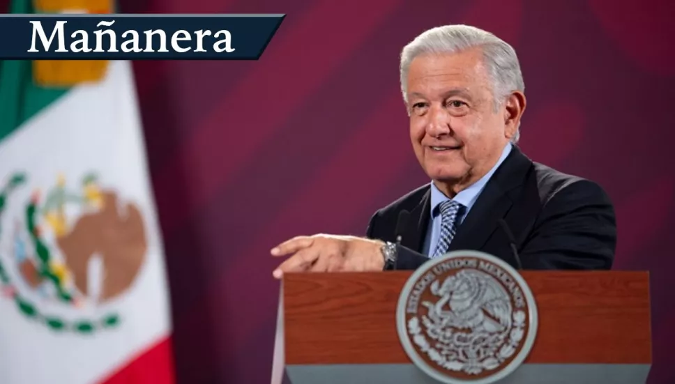 Conferencia mañanera hoy 8 de noviembre de 2023.