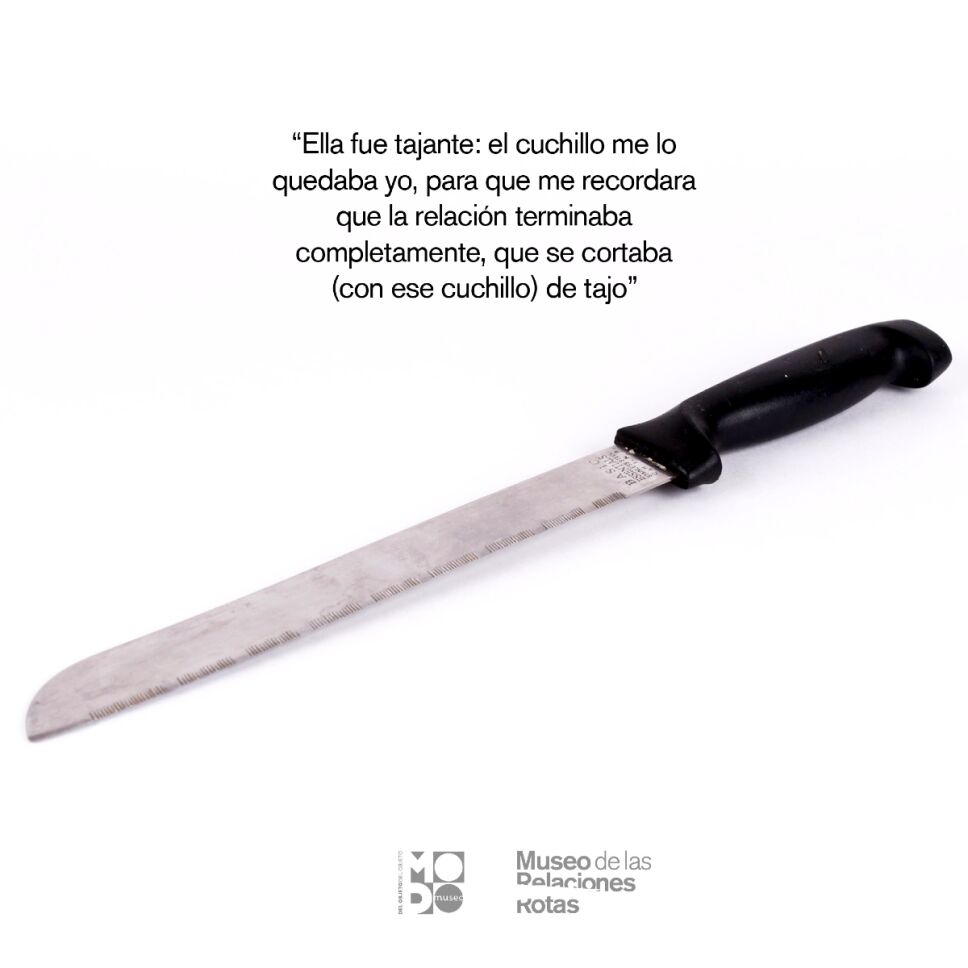 Donar al Museo de las relaciones rotas