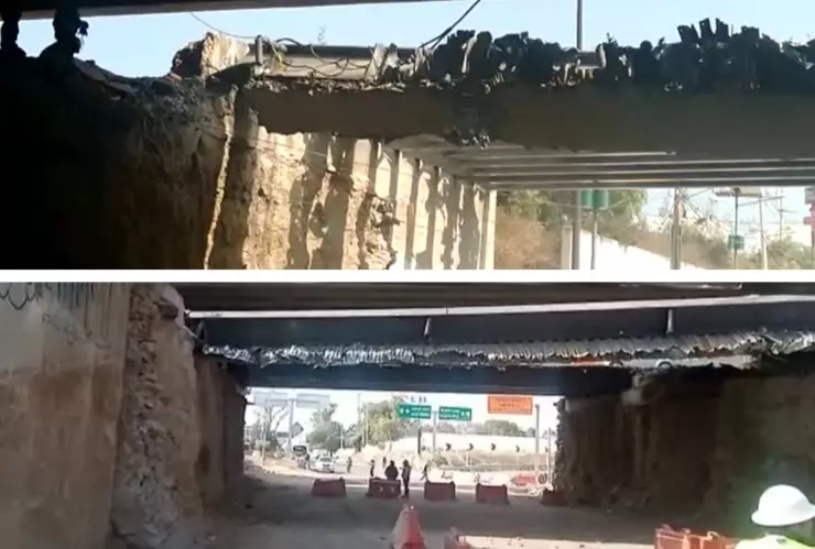 México-Pachuca trabe puente