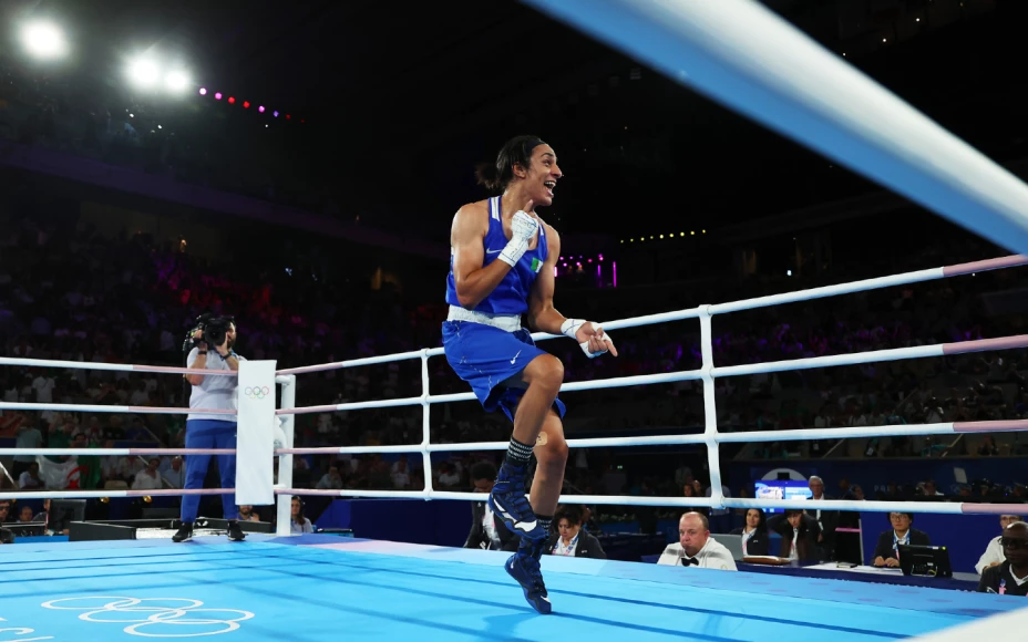 Imane Khelif, boxeadora de Argelia