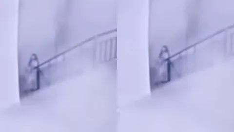 Graban en video a aterradora niña fantasma en fábrica | VIDEO