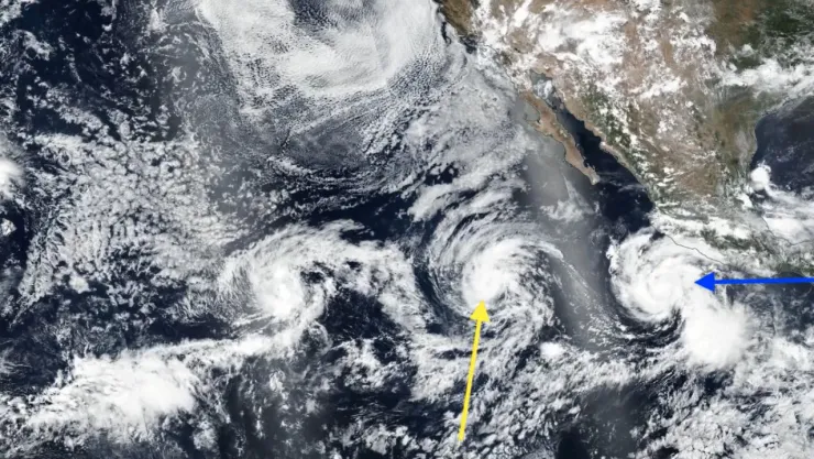Efecto Fujiwhara: qué es, cómo ocurre y qué pasa cuando una tormenta tropical y un ciclón se encuentran