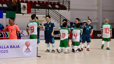 México vs Argentina Copa América Talla Baja 2025