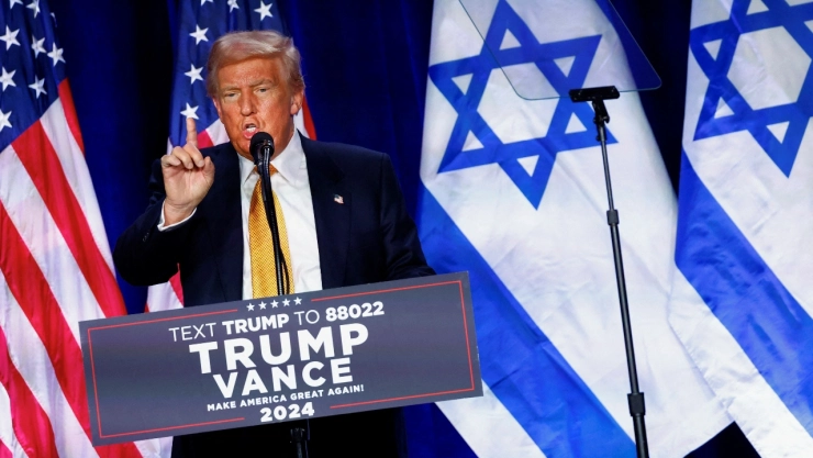 Donald Trump, candidato republicano a la presidencia de EU.