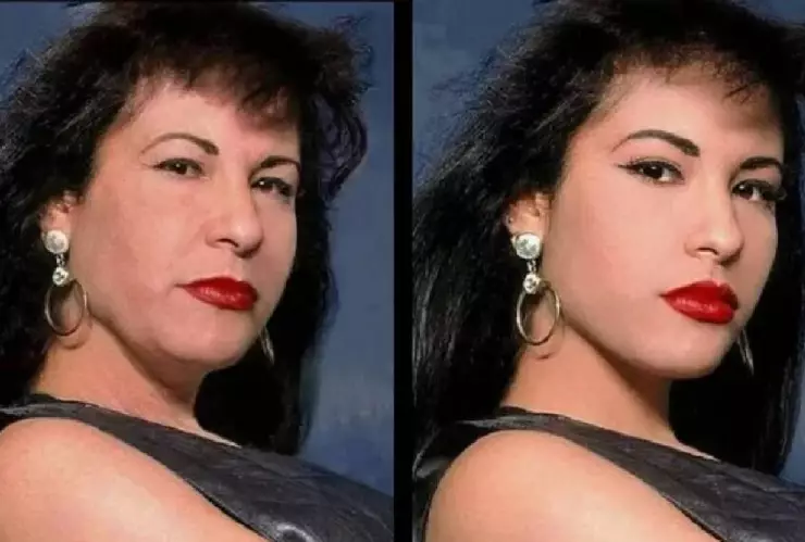 Selena Quintanilla proyección de edad