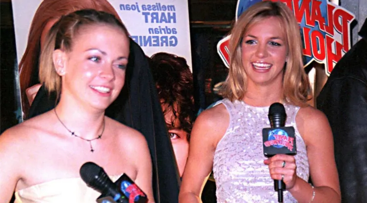 Melissa Joan Hart y Britney Spears