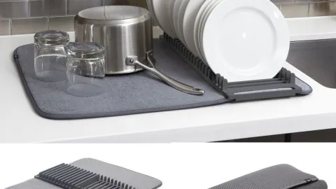 4 opciones para reemplazar el escurridor de platos por soluciones ocultas