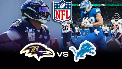 Partidos NFL HOY: A qué hora y dónde ver Baltimore Ravens vs Detroit Lions en el Monday Night Football de la Semana 3