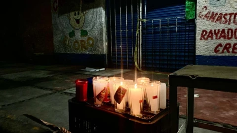 ejecutan padre hijo tienda abarrotes