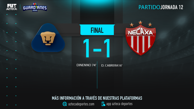 Cobertura en vivo | Pumas vs Necaxa Jornada 12 Liga MX
