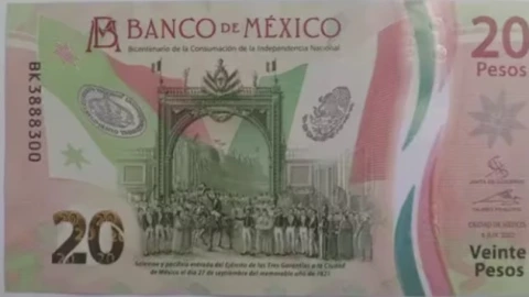 ¿Lo conoces? Este es el billete de $20 que se vende por más de un millón de pesos
