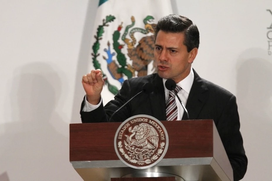 El presidente Enrique Peña Nieto dijo que una meta para su gobierno será invertir 280 mdp diarios en infraestructura