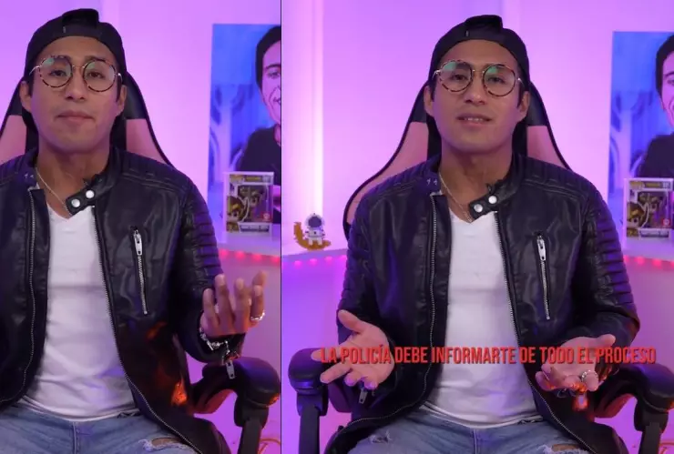 Influencer yucateco expone abuso policial en Progreso tras detención