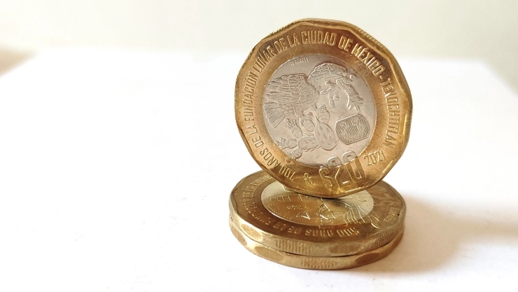monedas conmemorativas 20 pesos