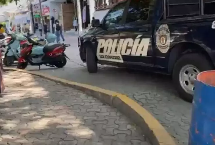 Detienen a 15 personas en Playa del Carmen, un policía queda herido