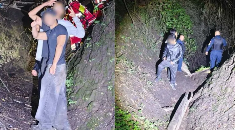 Rescatan a 9 jóvenes extraviados en la Tercera Sección del Bosque de Chapultepec