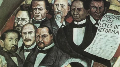 El Presidente Benito Juárez proclama las Leyes de Reforma en Guanajuato