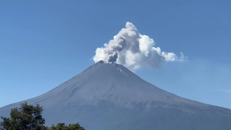 actividad volcán popocatépetl