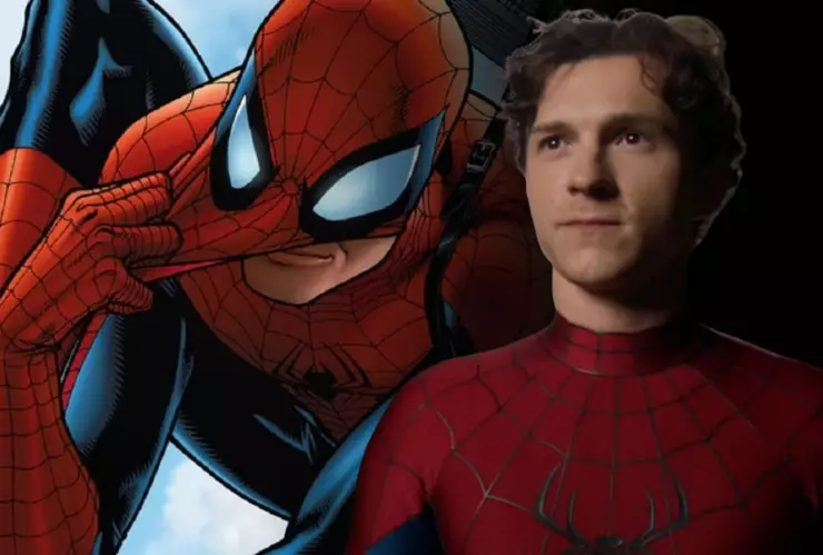 Tom Holland sorprende con el nuevo traje del Hombre Araña durante el rodaje de Spider-Man Brand New Day