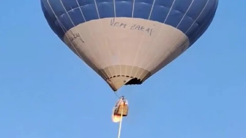incendio globo aerostático Teotihuacán