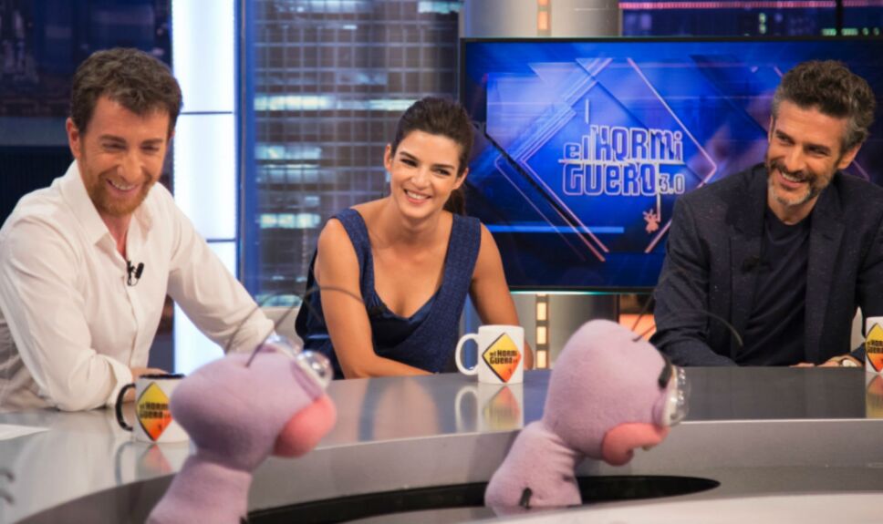 Leonardo Sbaraglia y Clara Lago Grau en El Hormiguero