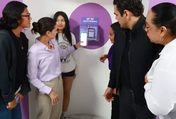 Instalan el ‘Buzón Morado’ contra la violencia en la Universidad Tecnológica de Cancún